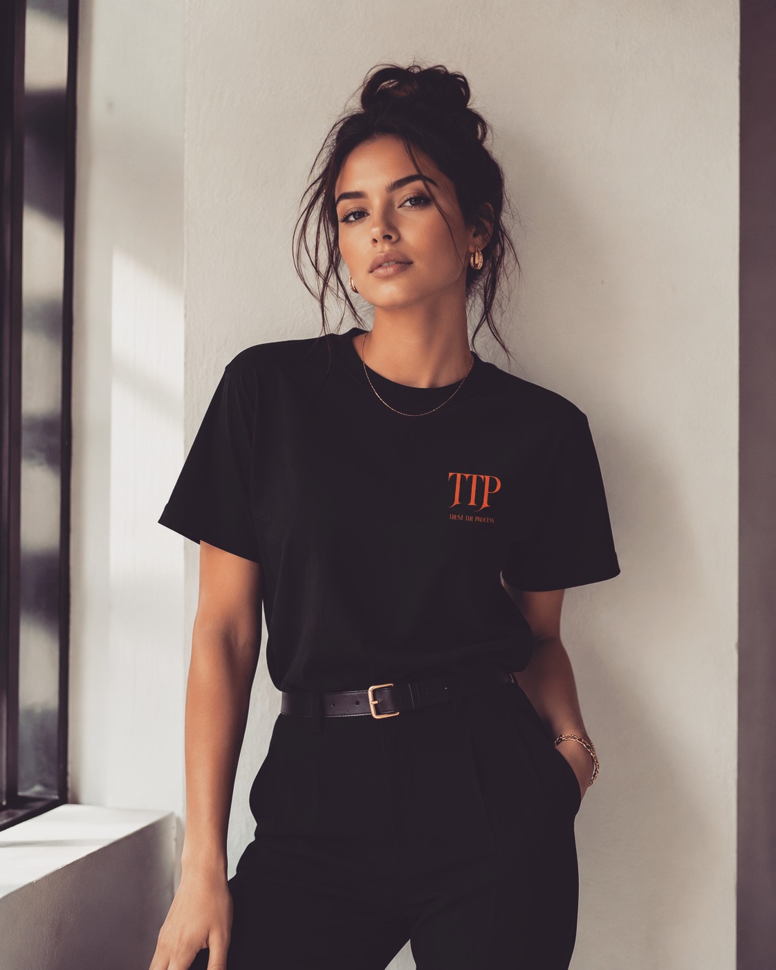 T-shirt noir TTP Trust the Process